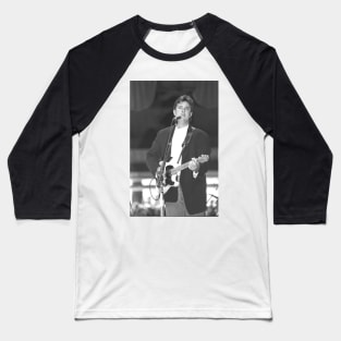 Vince Gill BW Photograph Baseball T-Shirt